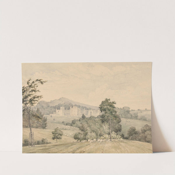 Llanerchydol Hall, Wales by Robert Streatfeild