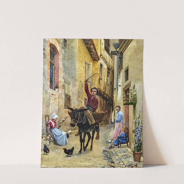 Lo camparoulaïre - The mushroom picker by Paul Prouho