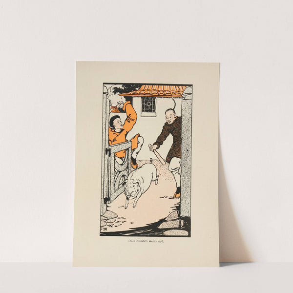 Lo-li plunged madly out by Norman Hinsdale Pitman