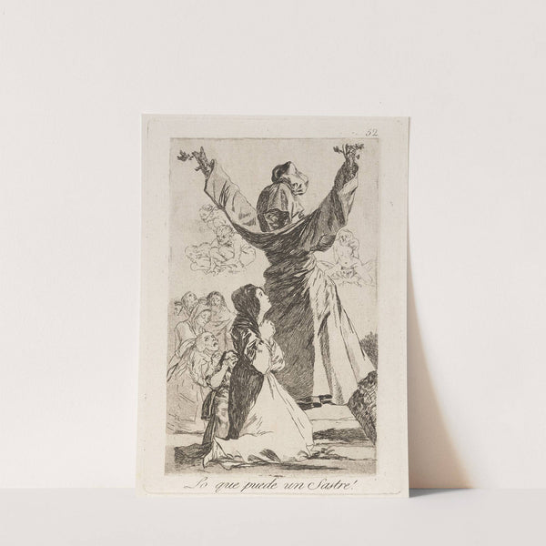 Lo que puede un Sastre! (What a tailor can do!) (1796-1797) by Francisco de Goya