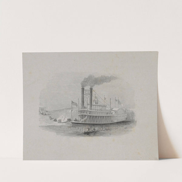 Loading a steamboat by David English Henderson