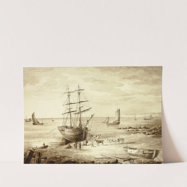 Loading Boat in Port by Elizabeth Murray