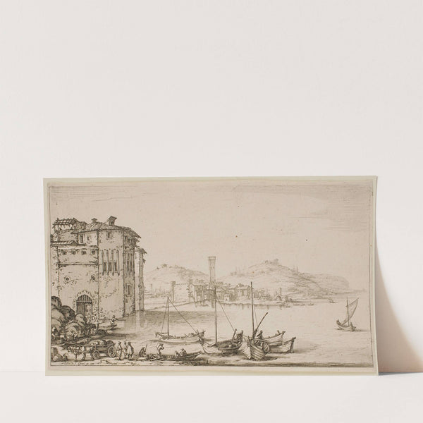 Loading the Merchandise (1630) by Jacques Callot