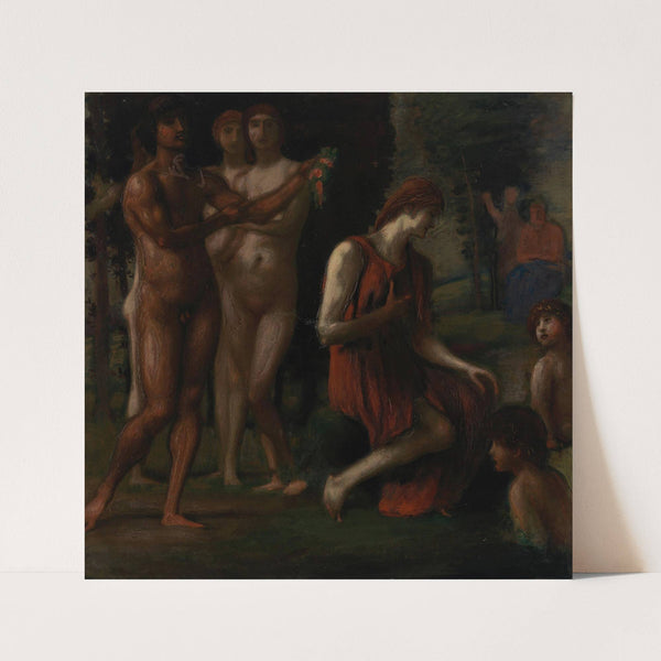 Lob der Bescheidenheit (1884) by Hans Von Marées