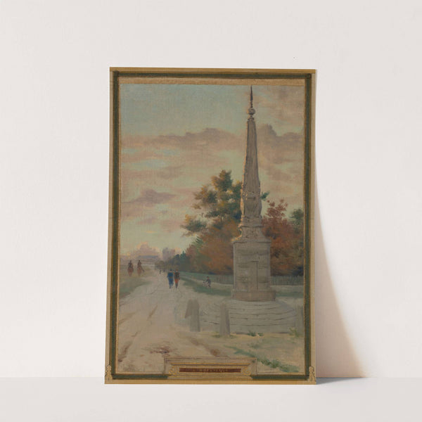 L'Obélisque by Maurice Chabas