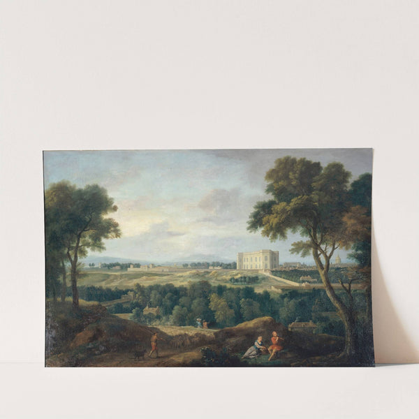 L'Observatoire, vu de la Butte aux Cailles by Jean Millet