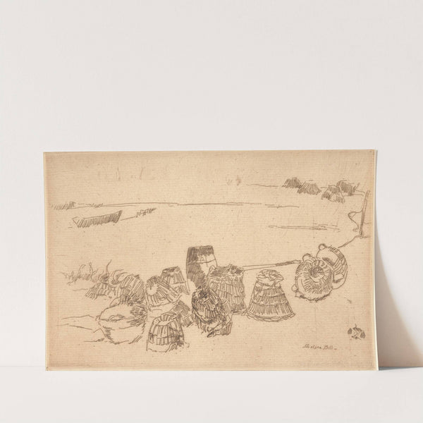 Lobster pots (1880) by James Abbott McNeill Whistler