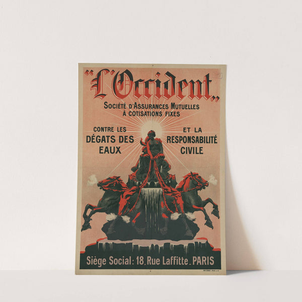 L’Occident, société d’assurances mutuelles à cotisations fixes (1907) by Imp. Chaix