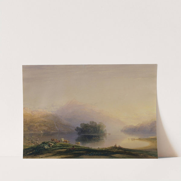Loch Katrine (1838) by Copley Fielding