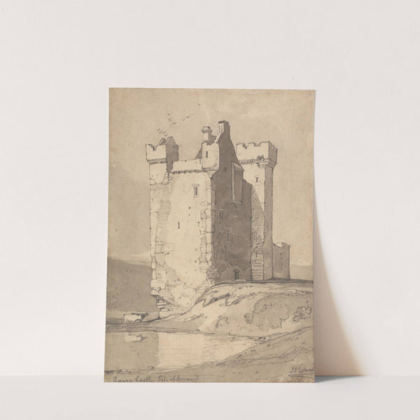 Loch Ranza Castle, Isle of Arran, Scotland (ca. 1800) by John Sell Cotman