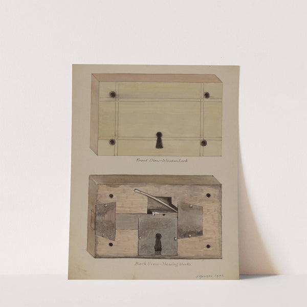 Lock by J. Howard Iams