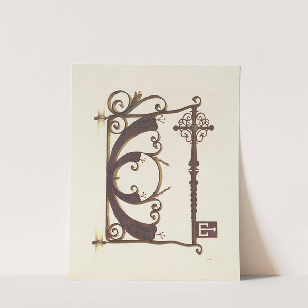 Locksmith's Sign by Joseph L. Boyd