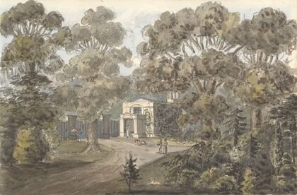 Lodge at Wanstead Grove, October 2, 1828