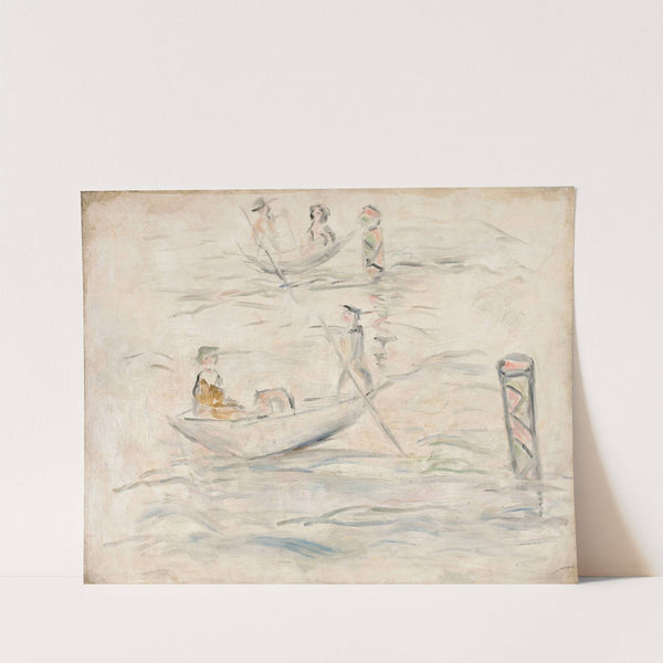 Łódki by Tadeusz Makowski