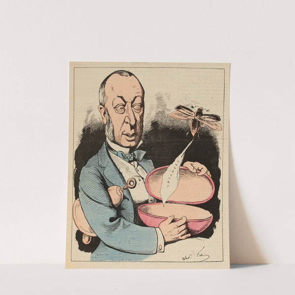 L’œuf de Pâques (1875) by André Gill