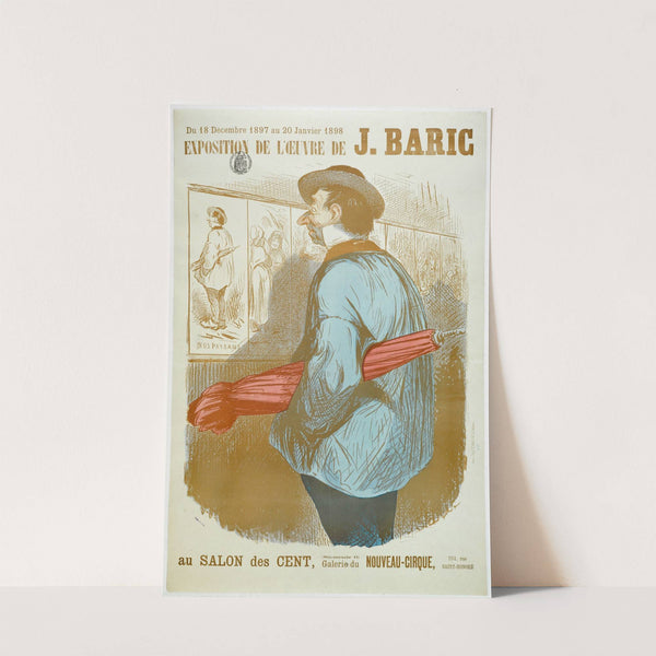 L’oeuvre De J. Baric Au Salon Des Cent(Succursale B) (1897) by Jules-Jean-Antoine Baric
