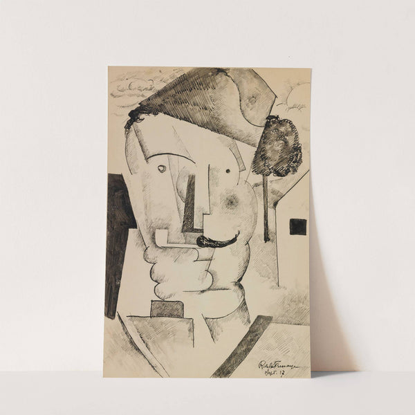 L'officier Au Bonnet De Police by Roger de La Fresnaye