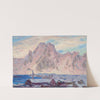 Lofoten in Violet. Study by Anna Boberg