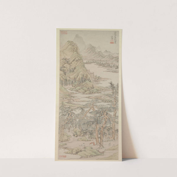 Lofty mountains (1569) by Hou Maogong