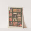 Log Cabin Patchwork Quilt by American 20th Century