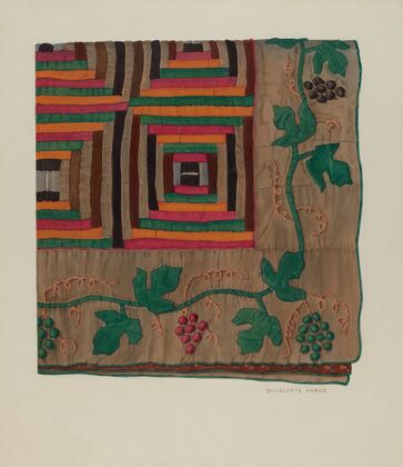 Log Cabin Quilt
