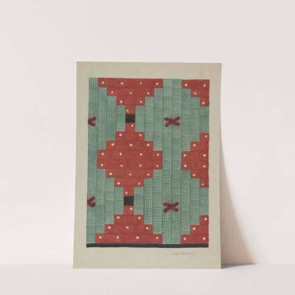 Log Cabin Quilt by Ada Barnes