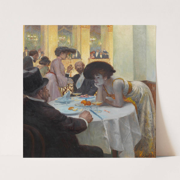 Loge im Sophiensaal (1903) by Josef Engelhart