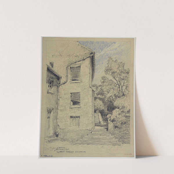 Logement d'artiste aux Gobelins by Ferdinand Boberg