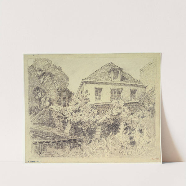 Logement d'artiste aux Gobelins by Ferdinand Boberg