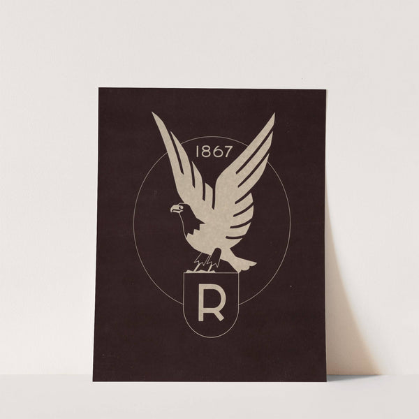 Logo for Ruppert Beer with eagle by Winold Reiss