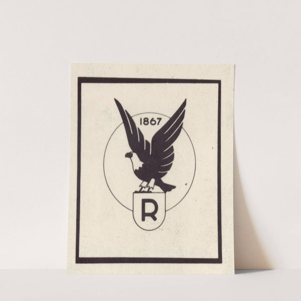 Logo for Ruppert Beer with eagle by Winold Reiss