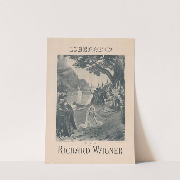 Lohengrin opéra de Richard Wagner (1891) by Georges Antoine Rochegrosse