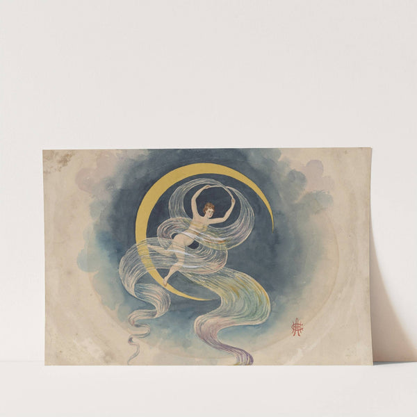 Loie Fuller in the moon (1895)