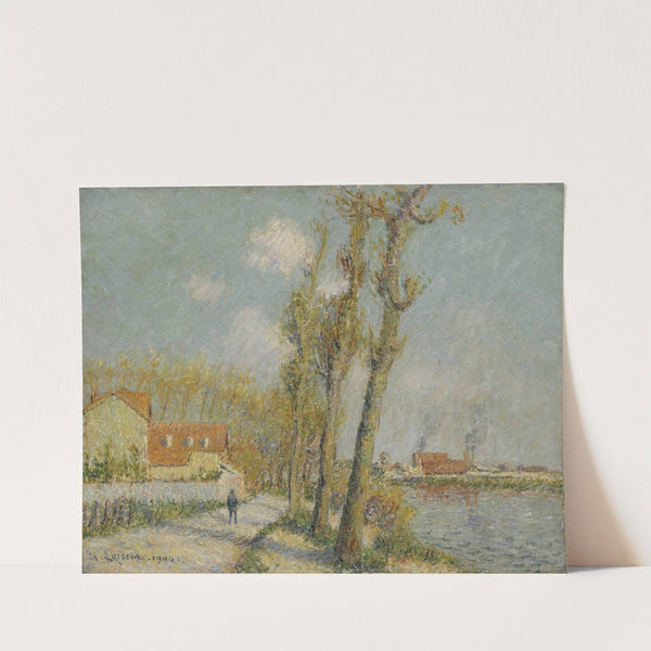 L'Oise à Pontoise by Gustave Loiseau