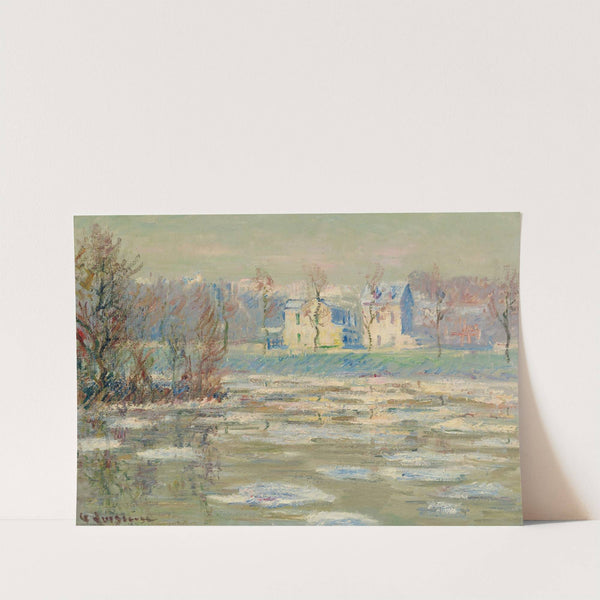 L'oise En Hiver by Gustave Loiseau