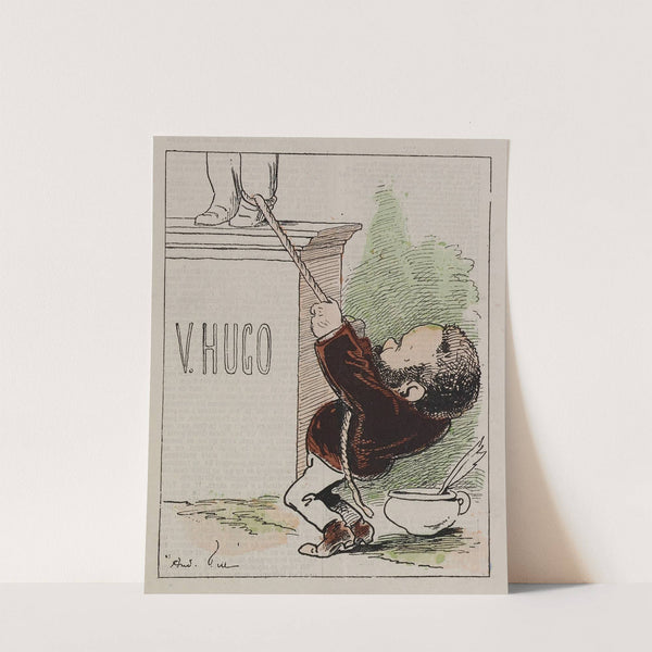 Loisirs naturalistes. A quoi M. Zola perd son temps (1879) by André Gill