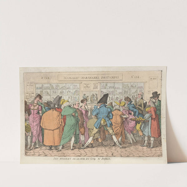 Chivalrous man inadvertently swapping his coat with a woman’s Pl.2 by Franklin Morris Howarth