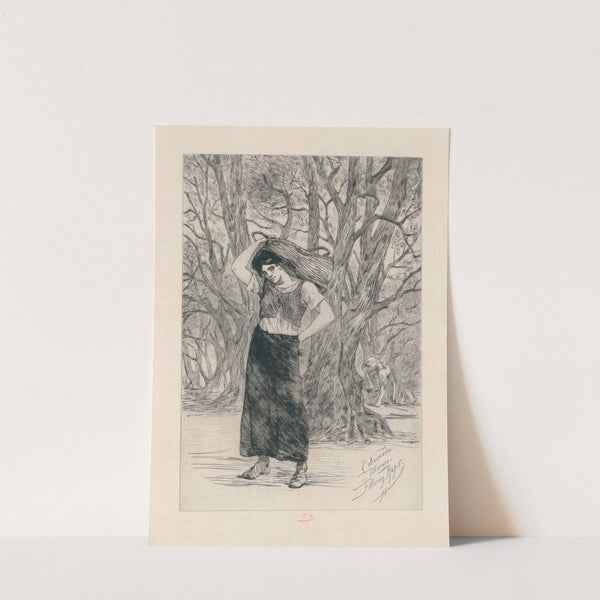 L’olivierade, Monaco (1876) by Félicien Rops