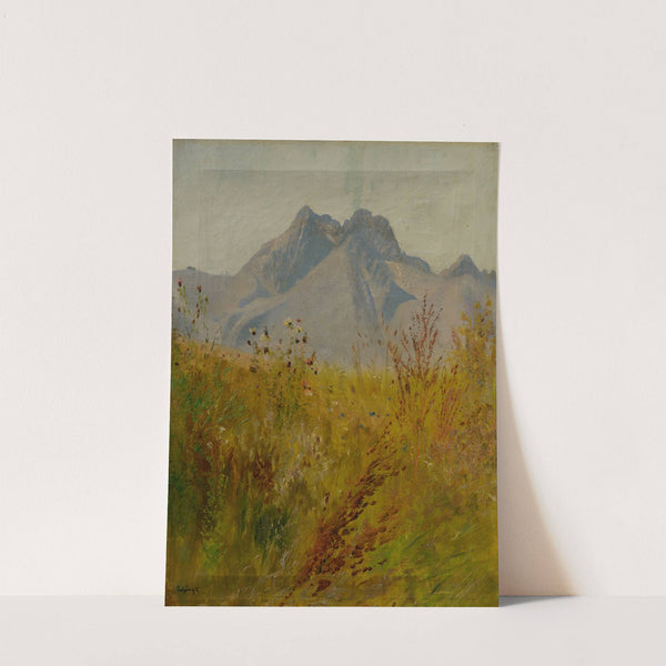 Lomnický Peak (1890–1900) by Ladislav Mednyánszky