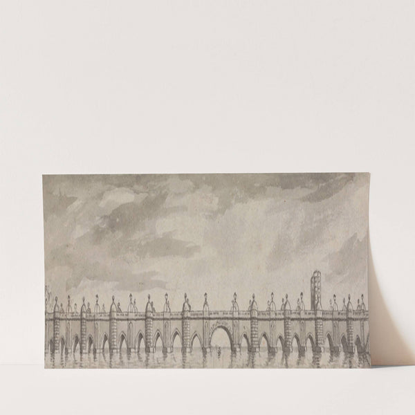 London Bridge by Samuel Wale