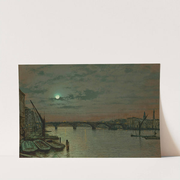 London Bridge by John Atkinson Grimshaw