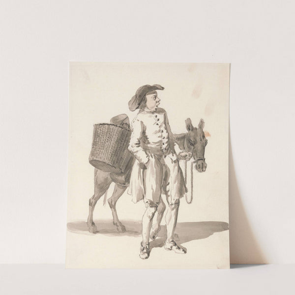 London Cries; Boy with a Donkey by Paul Sandby