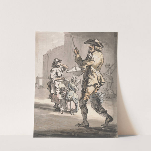 London Cries; Fun upon Fun (ca. 1759) by Paul Sandby