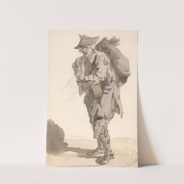 London Cries; Small Coal or Brushes (ca. 1759) by Paul Sandby