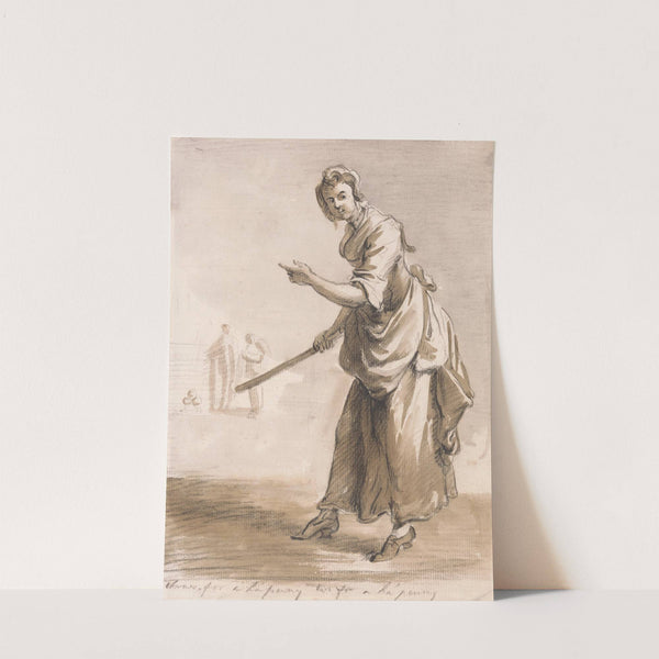 London Cries; Throws for a Ha’penny Have You a Ha’penny by Paul Sandby