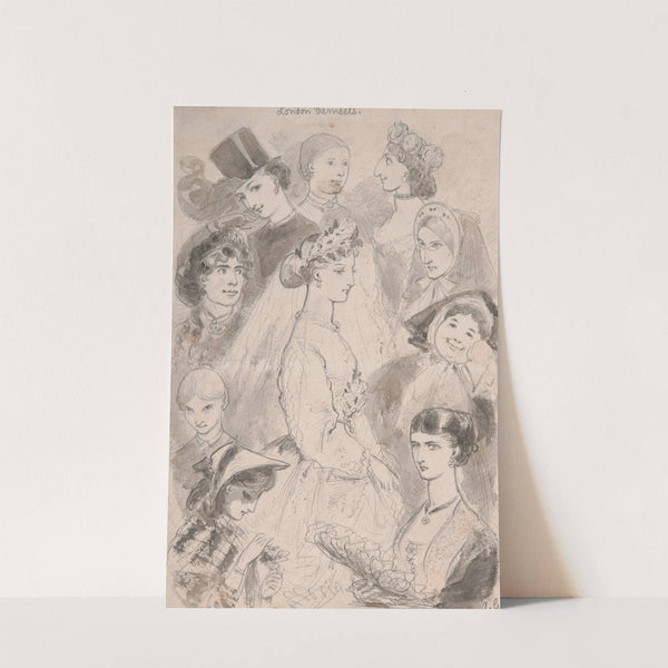 London Damsels by Adelaide Claxton