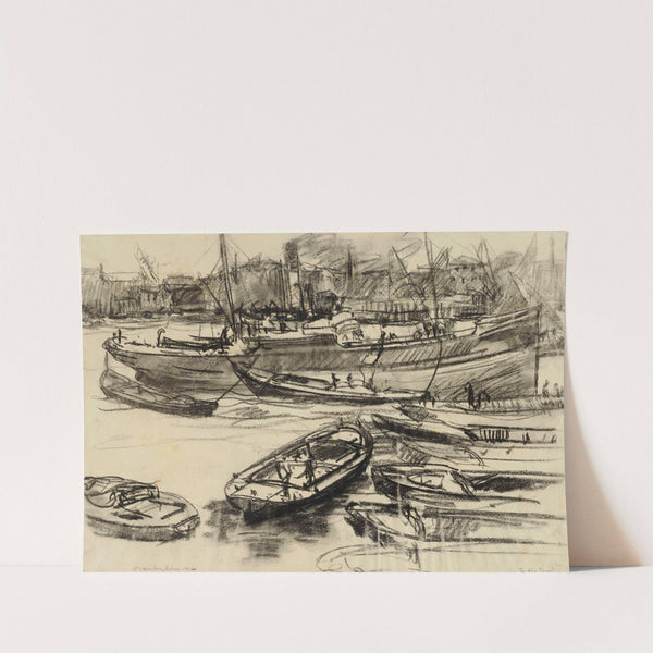 London in the Pool by Donald Shaw MacLaughlan