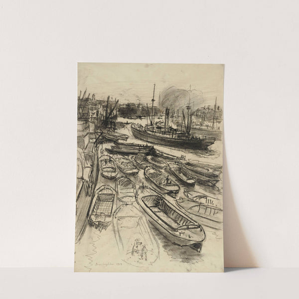 London on the Thames by Donald Shaw MacLaughlan