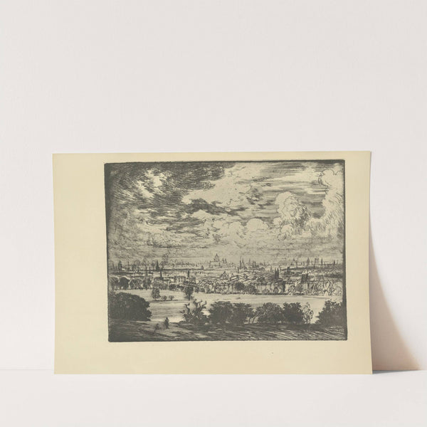 London, over Hampstead (1928) by Joseph Pennell