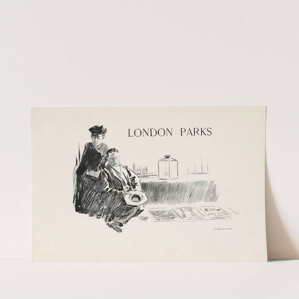 London Parks (1897) by Charles Dana Gibson